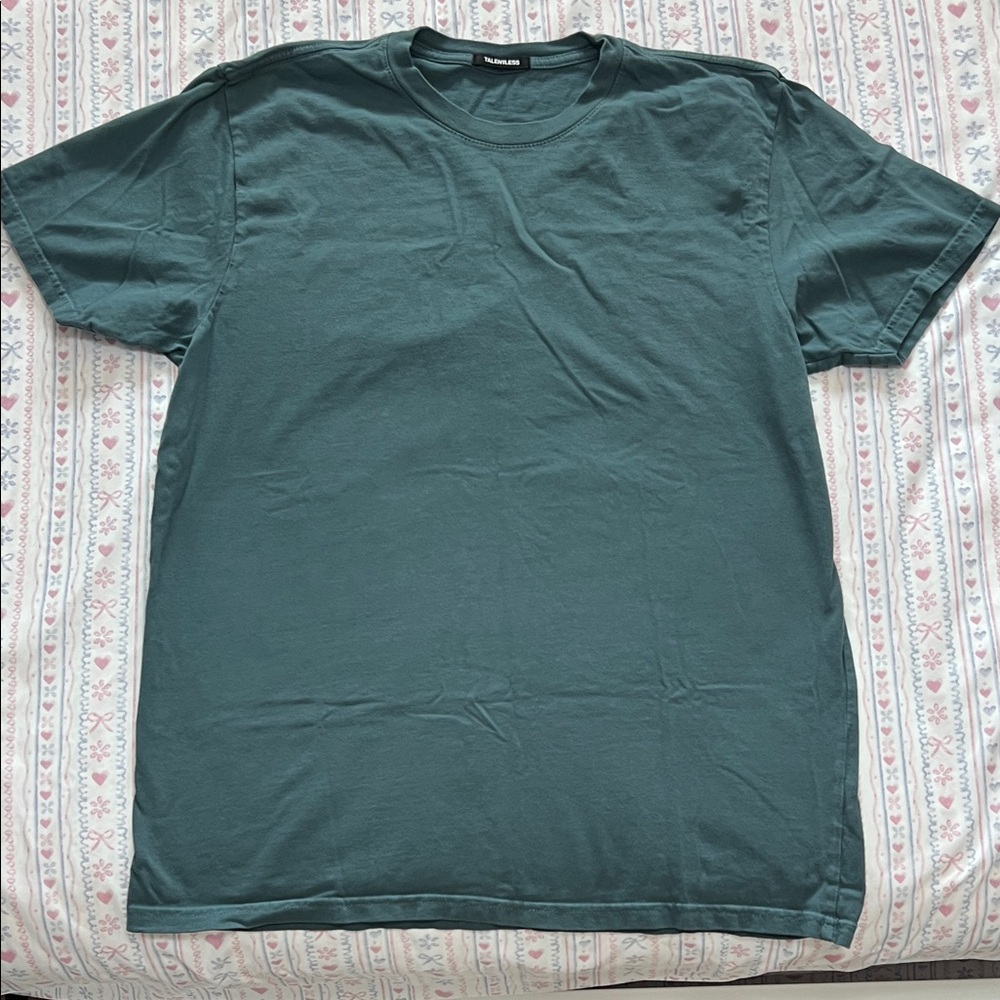 TALENTLESS Men's Teal Short Sleeve Tee